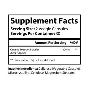 Mitchy's Beetroot Supplement (60 Capsules)