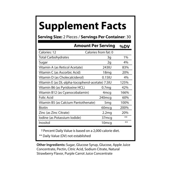 Mitchy's Multivitamin Gummies (60 Gummies)