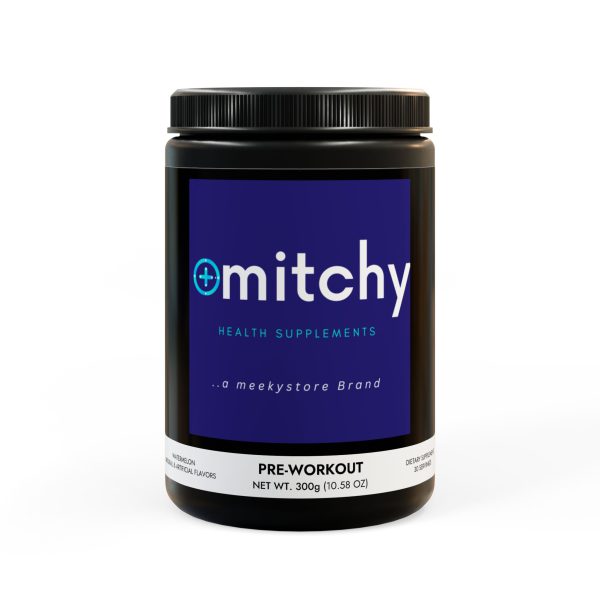 Mitchy's Pre-Workout Supplement, Watermelon (300g, 10.58oz)