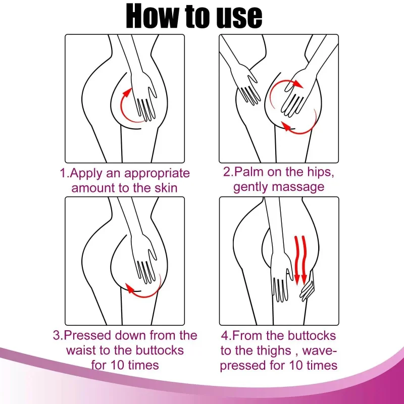 Buttock Enlargement Cream Butt Lift Up Firming Essential Oil Big Ass Enhance Hip Growth Tighten Shaping Sexy Body Care For Women 6