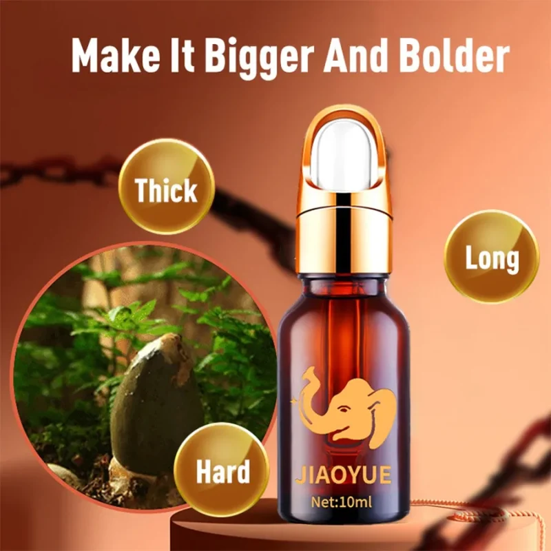Penis Permanent Thickening Growth Man Massage Enlargement Oils Cock Erection Enhance Big Dick Enlarge Liquid Men XXL 10ml 2