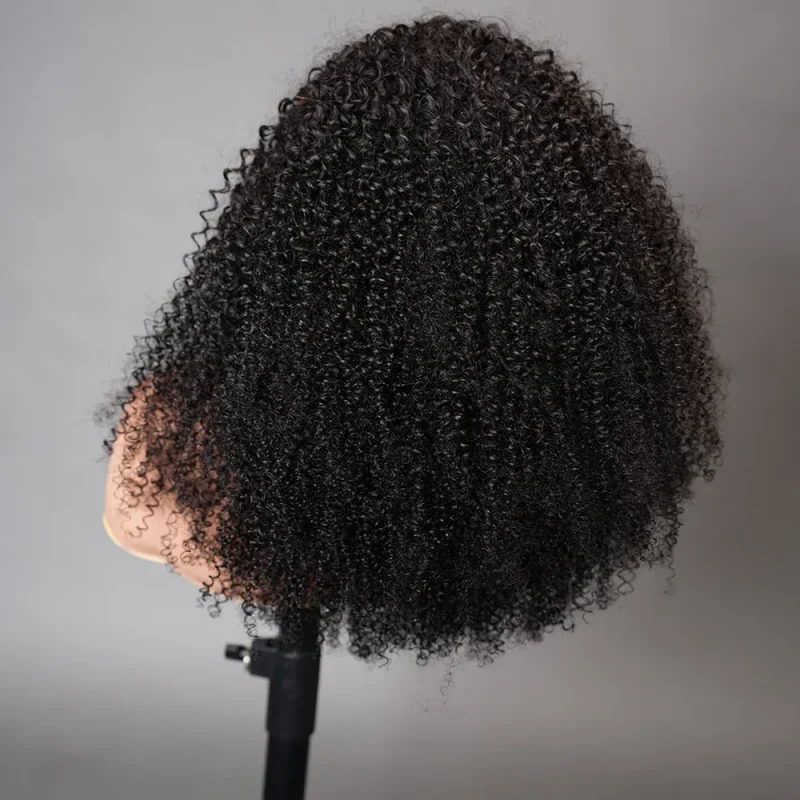 3 IN ONE Half Wigs Human Hair Human Hair Multi Parting Curly Wigs Kinky Curly Wigs Human Hair Cheap Wigs On Clearance Sale 3