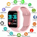 Multifunctional Smart Watch Men Women Bluetooth Connected Phone Music Fitness Sports Bracelet Sleep Monitor Y68 Smartwatch D20 1