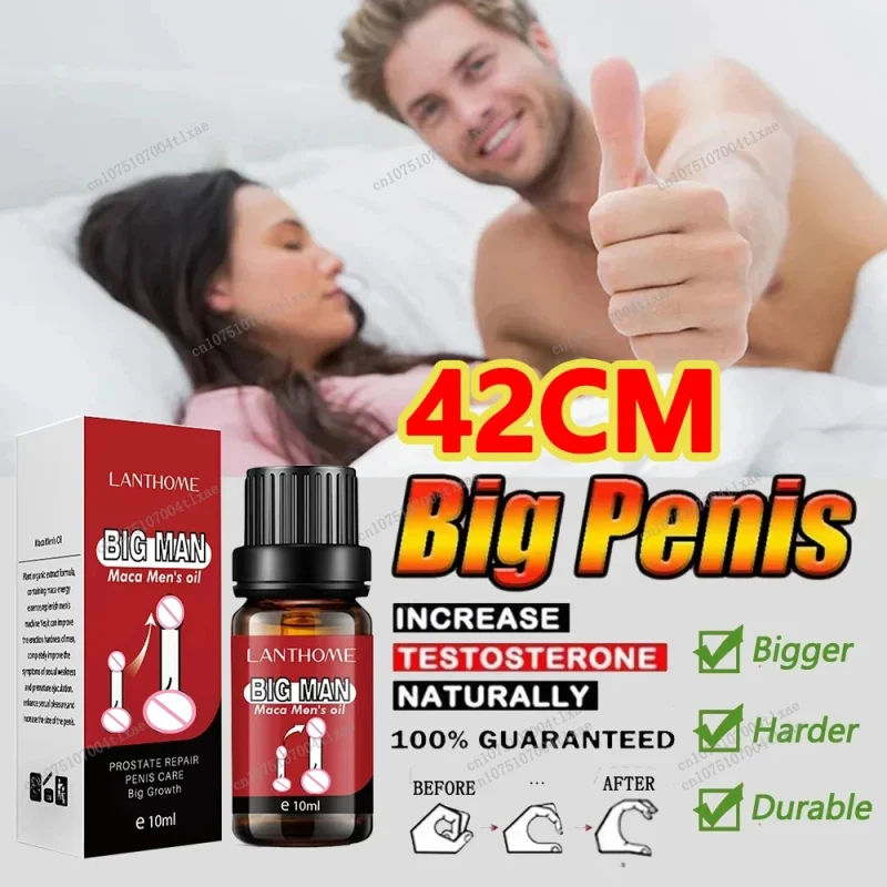 Penies Enlargment Oil Penis Thickening Growth Increase Big Dick Enlarge For Men Enhanced Erection Delay Ejaculation Big Cock Oil 1