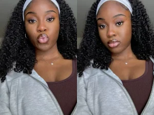 3 IN ONE Half Wigs Human Hair Human Hair Multi Parting Curly Wigs Kinky Curly Wigs Human Hair Cheap Wigs On Clearance Sale 1