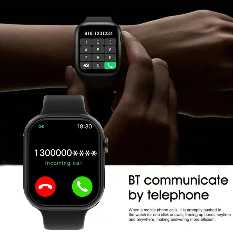 Smartwatch For Men Android IOS Phone 1.73 4