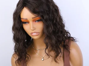 Top Human Hair Wigs Short Pixie Cut Natural Brown Multi Parting 100% Real Human Hair Wigs Perruques Cheveux Humains High Quality 2