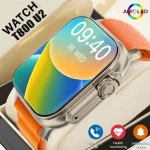 New Watch T800 U2 Smart Watch 49mm 2024 New NFC Men Women GPS Track Bluetooth Call BT Music Games Wireless Charging Smartwatch 1