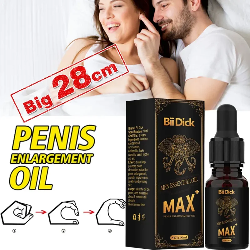 Penies Enlargment Oil Penis Thickening Growth Increase Big Dick Enlarge For Men Enhanced Erection Delay Ejaculation Big Cock Oil 4