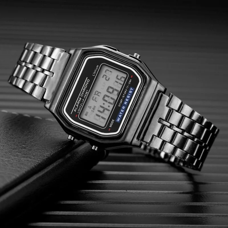 Digital Watches For Men Sports Waterproof Bracelet Clock Gold Electronice LED Wristwatch Women Casucal montre homme relogio 1