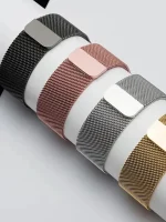 milanese Loop Band for apple watch Strap Ultra 49mm 45mm 44mm 41mm 40mm Metal Wristband bracelet iwatch series 9 8 7 6 5 4 3 SE 1