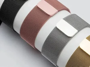milanese Loop Band for apple watch Strap Ultra 49mm 45mm 44mm 41mm 40mm Metal Wristband bracelet iwatch series 9 8 7 6 5 4 3 SE 1