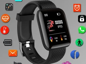Smartwatch Men Women Wristwatches Smart Watch Message Fitness Monitor Bracelet Birthday Gift Electronic Clock For Android IOS 1