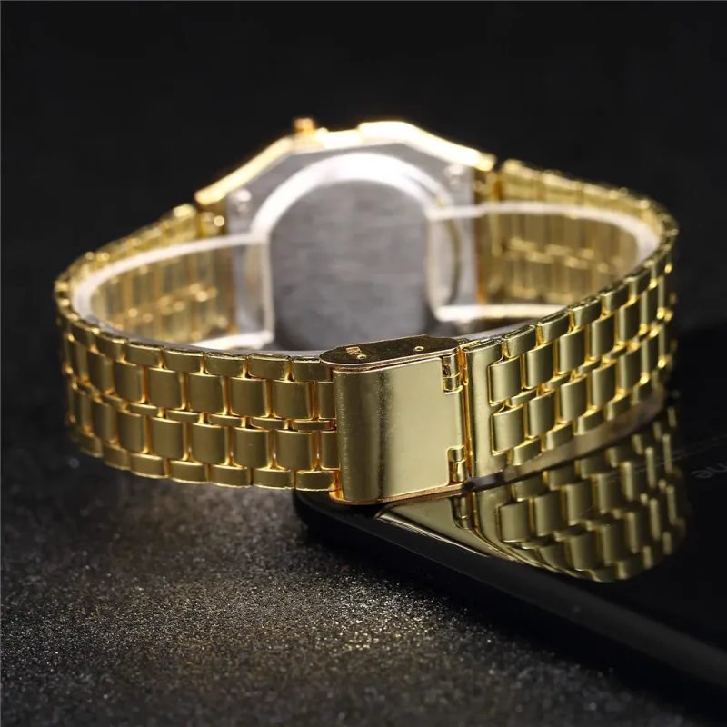 Digital Watches For Men Sports Waterproof Bracelet Clock Gold Electronice LED Wristwatch Women Casucal montre homme relogio 5