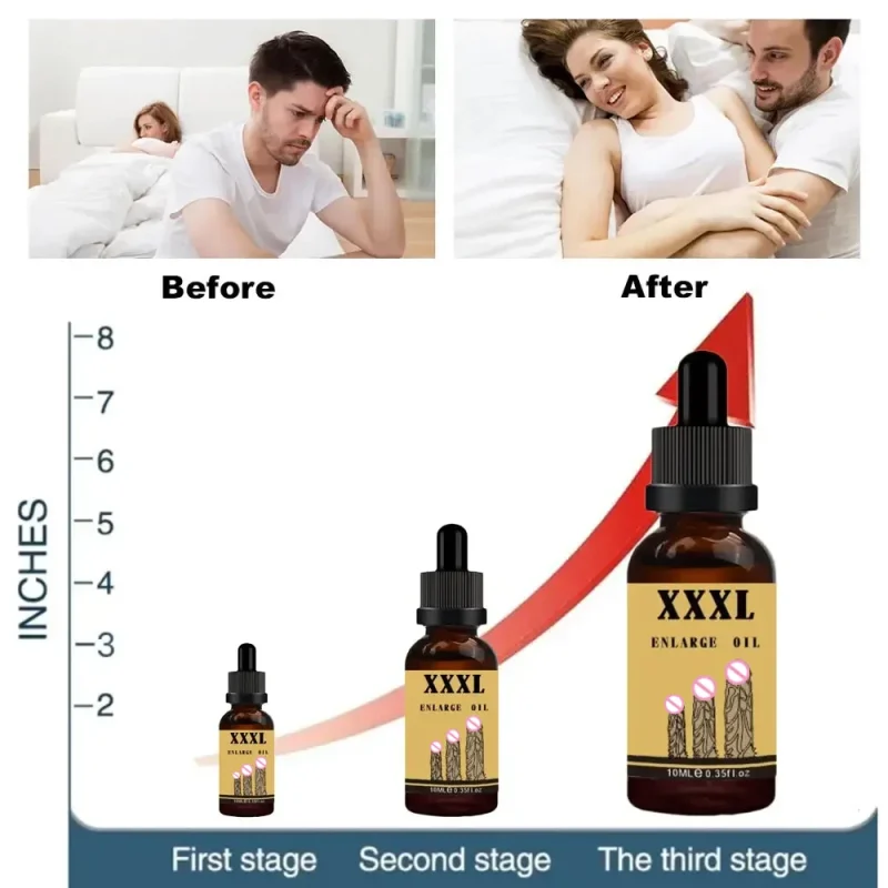 Penies Enlargment Oil Penis Growth Thickening Oil Enlarge For Men Enhance Dick Erection Big Cock Increase Massage Essential Oils 4