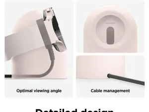 Compatible with Samsung Galaxy Watch 7 Charger Stand 40 44 46mm Galaxy Watch 3 4 5Pro 6 Charge silicone Stand 45 Charging baser 2
