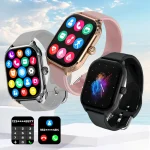 LAXASFIT H9 and H6 Smartwatch Dial to Answer Calls Calorie Tracking Heart Rate Blood Oxygen Monitoring Bluetooth Smart Watch 1