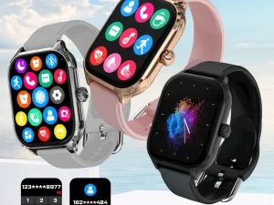 LAXASFIT H9 and H6 Smartwatch Dial to Answer Calls Calorie Tracking Heart Rate Blood Oxygen Monitoring Bluetooth Smart Watch 1