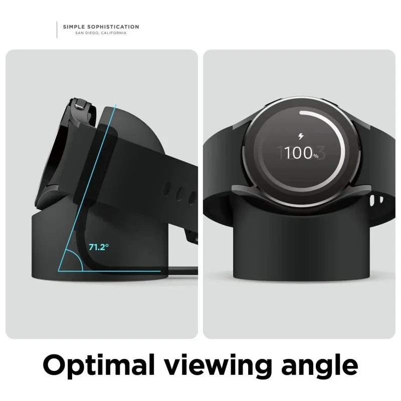 Compatible with Samsung Galaxy Watch 7 Charger Stand 40 44 46mm Galaxy Watch 3 4 5Pro 6 Charge silicone Stand 45 Charging baser 3