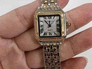 Women Watch Light Luxury Brand Business Gold Stainless Steel Ladies Fashion Quartz Watches Female Clock Bracelet Wristwatch 1