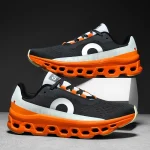 Running Shoes Men Thick Sole Breathable Lightweight Sports Shoes Men Comfortable Wear-resistant Anti-slip Casual Men's Shoes 1
