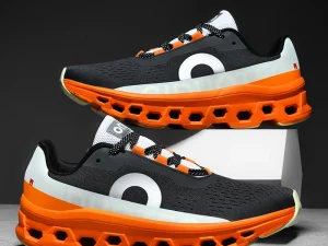 Running Shoes Men Thick Sole Breathable Lightweight Sports Shoes Men Comfortable Wear-resistant Anti-slip Casual Men's Shoes 1