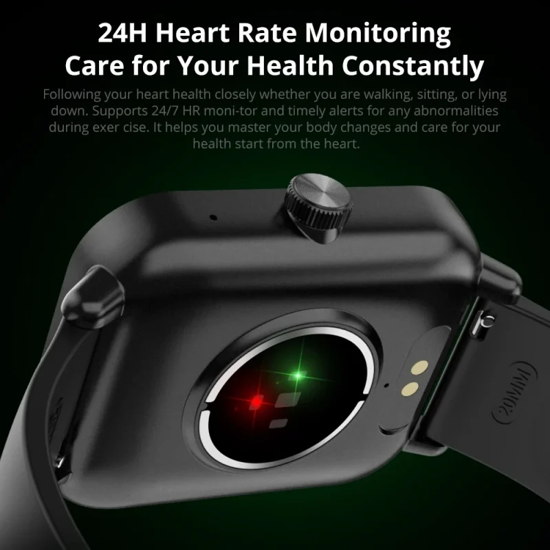 COLMI P81 Voice Calling Smart Watch Ultra 1.9 inch Screen 24H Health Monitor 100+ Sports Modes, Bluetooth Smartwatch Men Women 4