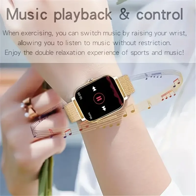KESHUYOU 2025 New Smart Watch Bluetooth Talking Blood Oxygen/Blood Pressure Monitor Smart Watch for Women Men Holiday Gift 2