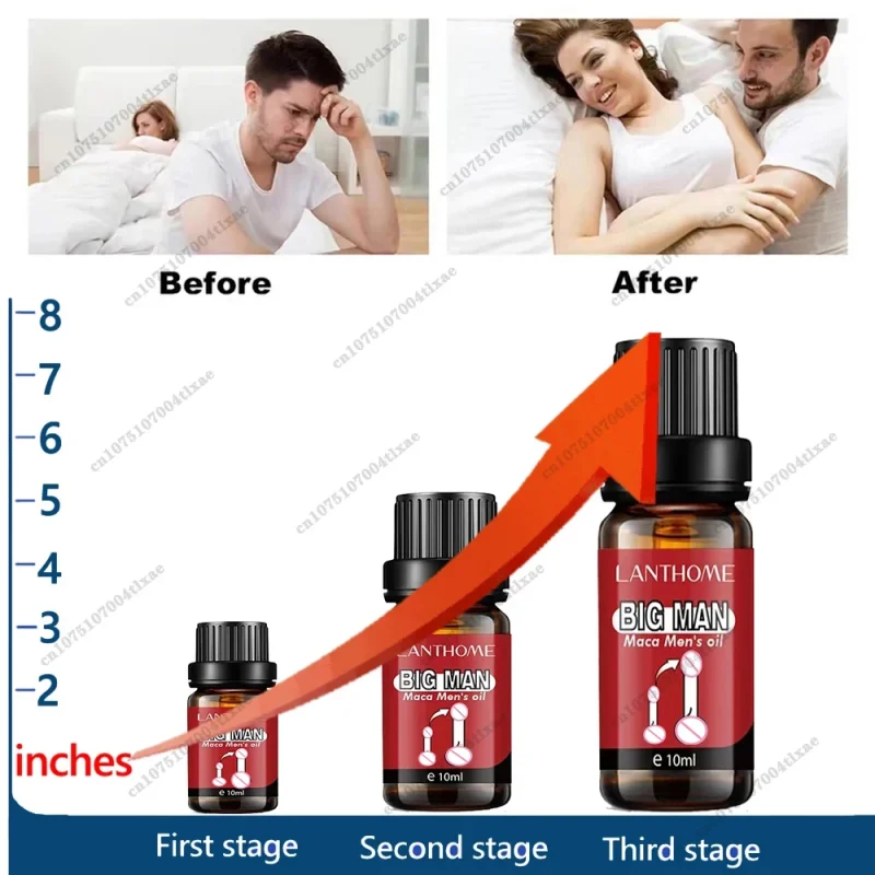 Penies Enlargment Oil Penis Thickening Growth Increase Big Dick Enlarge For Men Enhanced Erection Delay Ejaculation Big Cock Oil 4