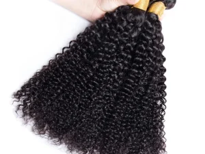 Peruvian Kinky Curly Human Hair Bundles Wholesale 1/3/4 Pieces 2