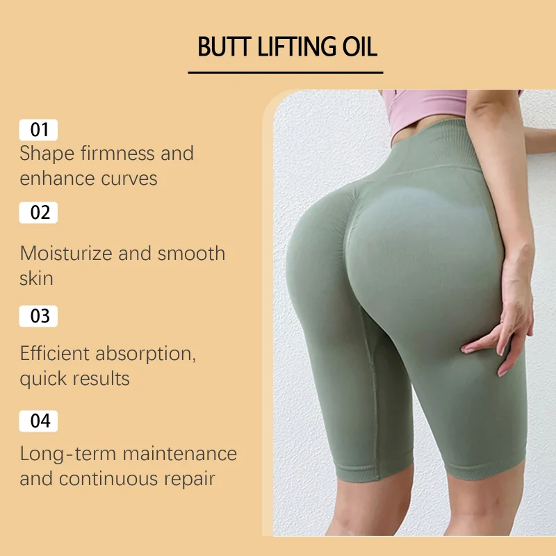 Buttock Enlargement Oils Hip Lifting Oil Hip Growth Firming Nourishing Moisturize Tighten Shaper Bum Sexy Body Massage Care 2