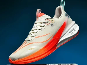 Running Shoes Women Durable Thick-soled Breathable Anti-slip Casual Men Shoes Lightweight Carbon Plate Lace-up Sports Shoes Men 1