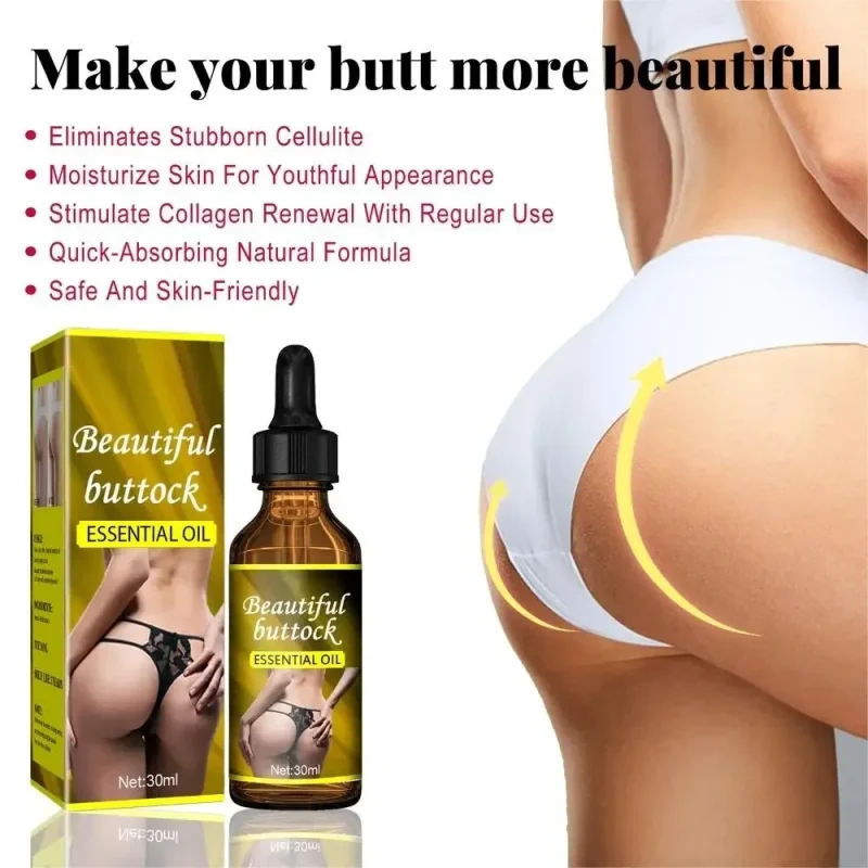 Buttock Enlargement Cream Butt Lift Up Firming Essential Oil Big Ass Enhance Hip Growth Tighten Shaping Sexy Body Care For Women 6
