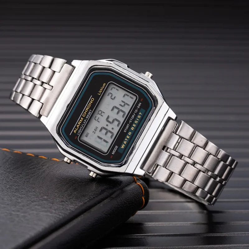 Digital Watches For Men Sports Waterproof Bracelet Clock Gold Electronice LED Wristwatch Women Casucal montre homme relogio 3