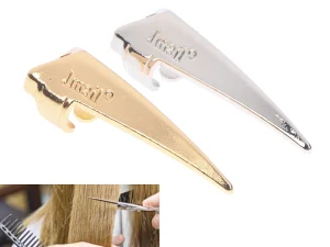 Metal Parting Finger Tip Ring Hair Sectioning Comb 2