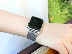 milanese Loop Band for apple watch Strap Ultra 49mm 45mm 44mm 41mm 40mm Metal Wristband bracelet iwatch series 9 8 7 6 5 4 3 SE 2
