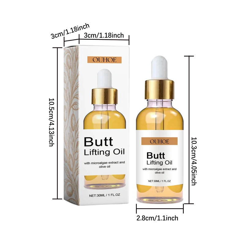 Buttock Enlargement Oils Hip Lifting Oil Hip Growth Firming Nourishing Moisturize Tighten Shaper Bum Sexy Body Massage Care 6