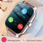 2025 Smartwatch Android Phone 1.44''Inch HD Screen Bluetooth Call Blood Oxygen/Pressure Monitoring Smart Watch Women Men Gift 1