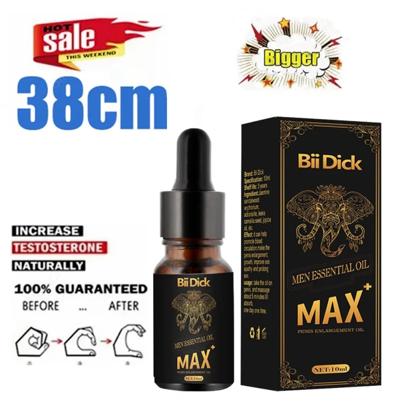 Penies Enlargment Oil Penis Thickening Growth Increase Big Dick Enlarge For Men Enhanced Erection Delay Ejaculation Big Cock Oil 1