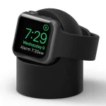 Charger Stand For Apple Watch Series 9 8 7 6 5 SE 3 Ultra 1 2 Charger Dock Station Silicone Bracket Iwatch Charging Cable Holder 1