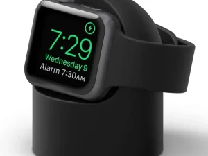 Charger Stand For Apple Watch Series 9 8 7 6 5 SE 3 Ultra 1 2 Charger Dock Station Silicone Bracket Iwatch Charging Cable Holder 1