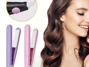 Mini Hair Straightener, Multi-color Splint, Quick Heating 1