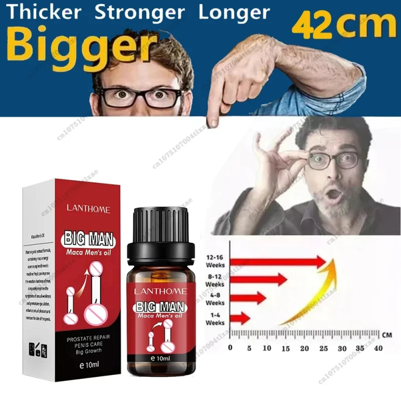 Penies Enlargment Oil Penis Thickening Growth Increase Big Dick Enlarge For Men Enhanced Erection Delay Ejaculation Big Cock Oil 5