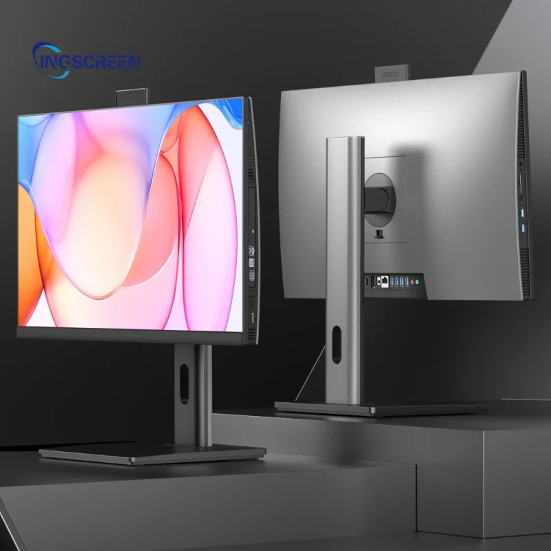 Full-screen 24-27 Inch Space-saving Computer All-in-one AIO High-performance Industrial All-in-one Desktop Computer - Image 3