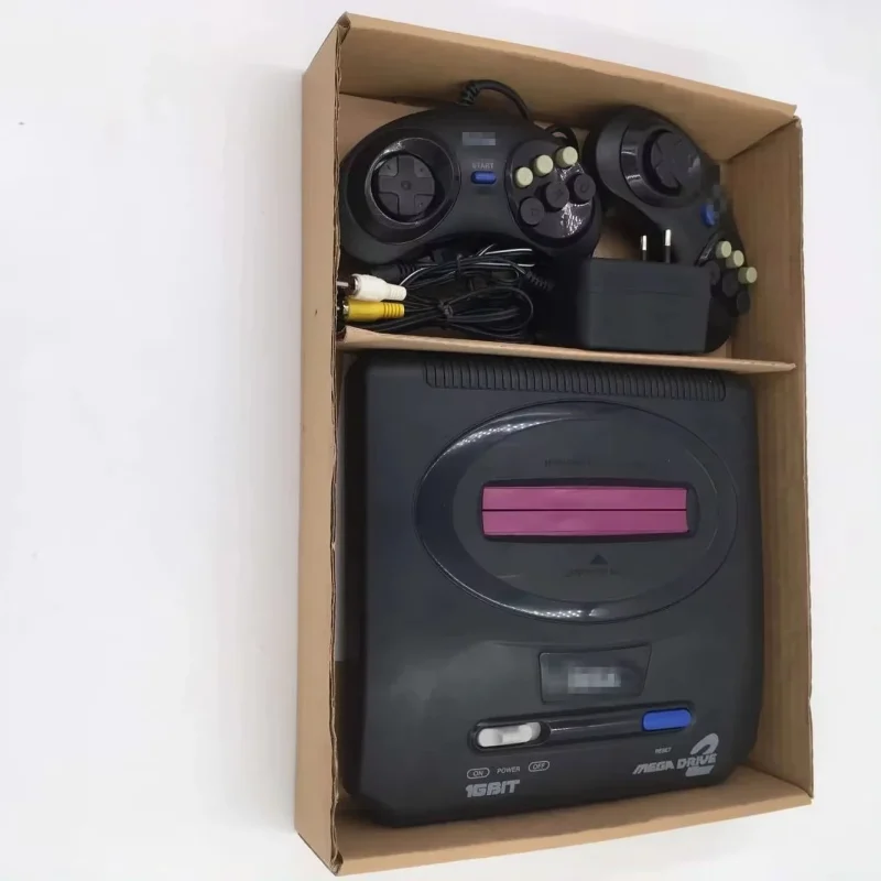 Retro 16Bit Game Console for Sega Mega Drive 2 Old Fashioned MD Game Console(Include 5 different kind of games) - Image 4