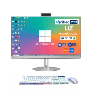 8th Generation I7 Core All-in-One Desktop Computer 23.8 Inch 8gb 16gb RAM 1TB SSD 8gb GDDR3 Video Memory AIO PC