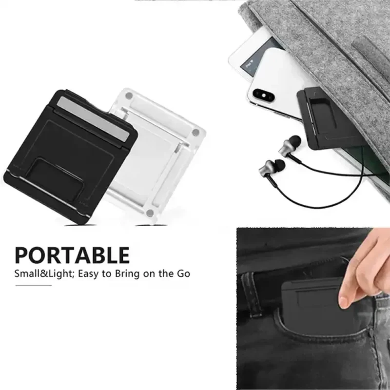 Table Adjustable Phone Holder Bracket Desktop Stand For Ipad IPhone Samsung Xiaomi Huawei Folding Universal Mobile Phone Stand - Image 6