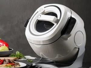 220V 6L 360 ° Drum Type Smart Wok Machine Automatic Cooking Robot for Home Kitchen with Multifunction,2000W Powerful Firepower