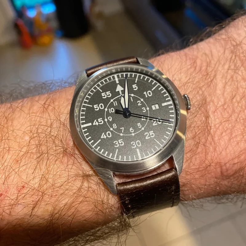 Flieger Pilot Watch A Type B Aviator Automatic Field Reloj Piloto Relogio Mechanical Wristwatch Orologio Pilota Montre Pilote - Image 5