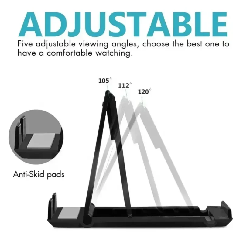 Table Adjustable Phone Holder Bracket Desktop Stand For Ipad IPhone Samsung Xiaomi Huawei Folding Universal Mobile Phone Stand - Image 4